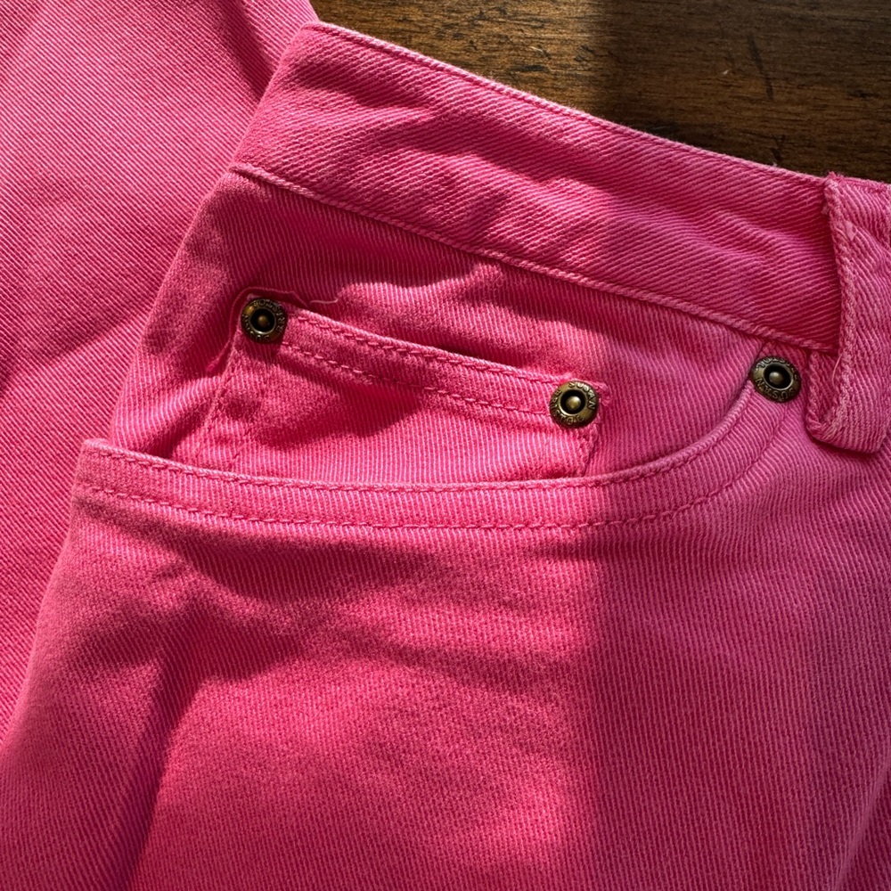 Susan Bristol Pink Wise Leg Jeans-Size 12 - Picture 5 of 9